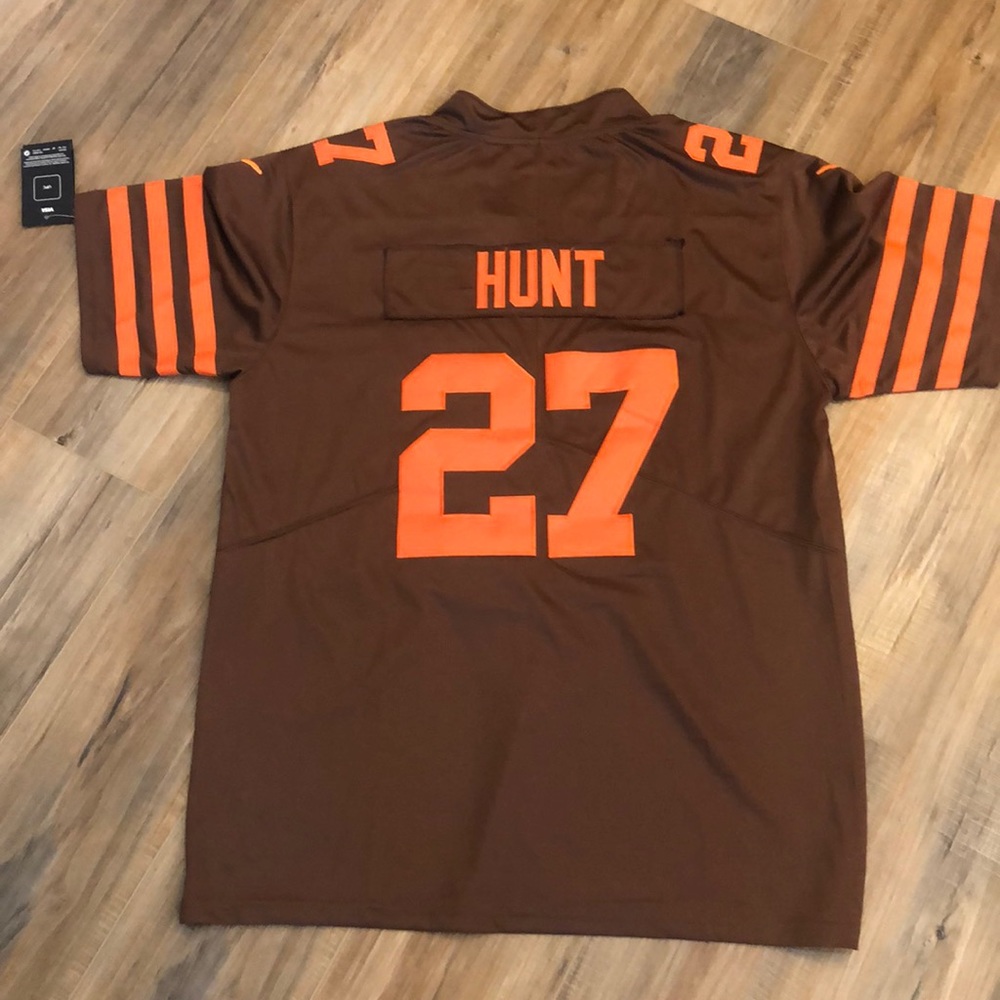 Kareem Hunt Cleveland Browns jersey #27 Size Large - Picture 2 of 2